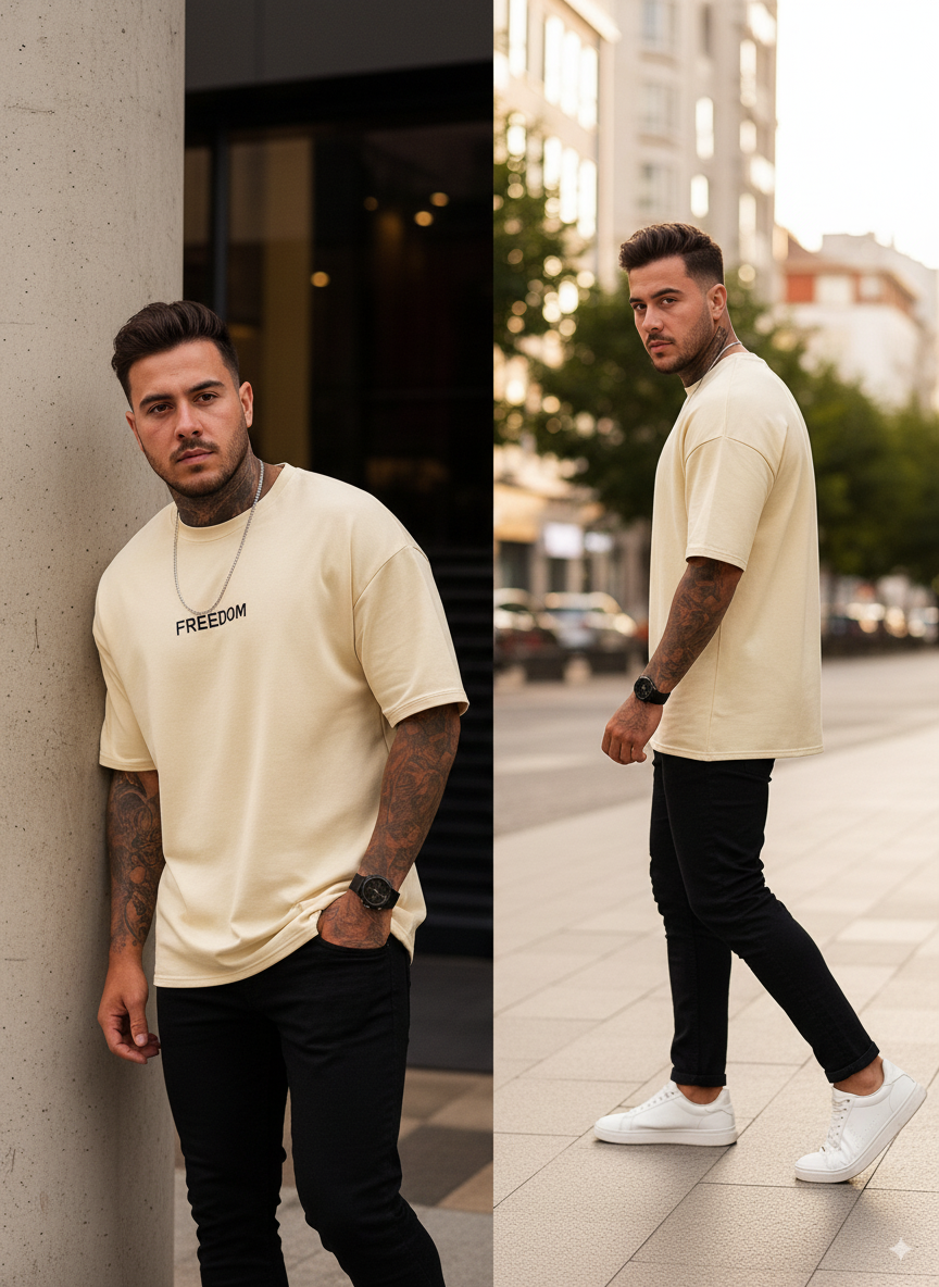 Camiseta Oversize 1907357